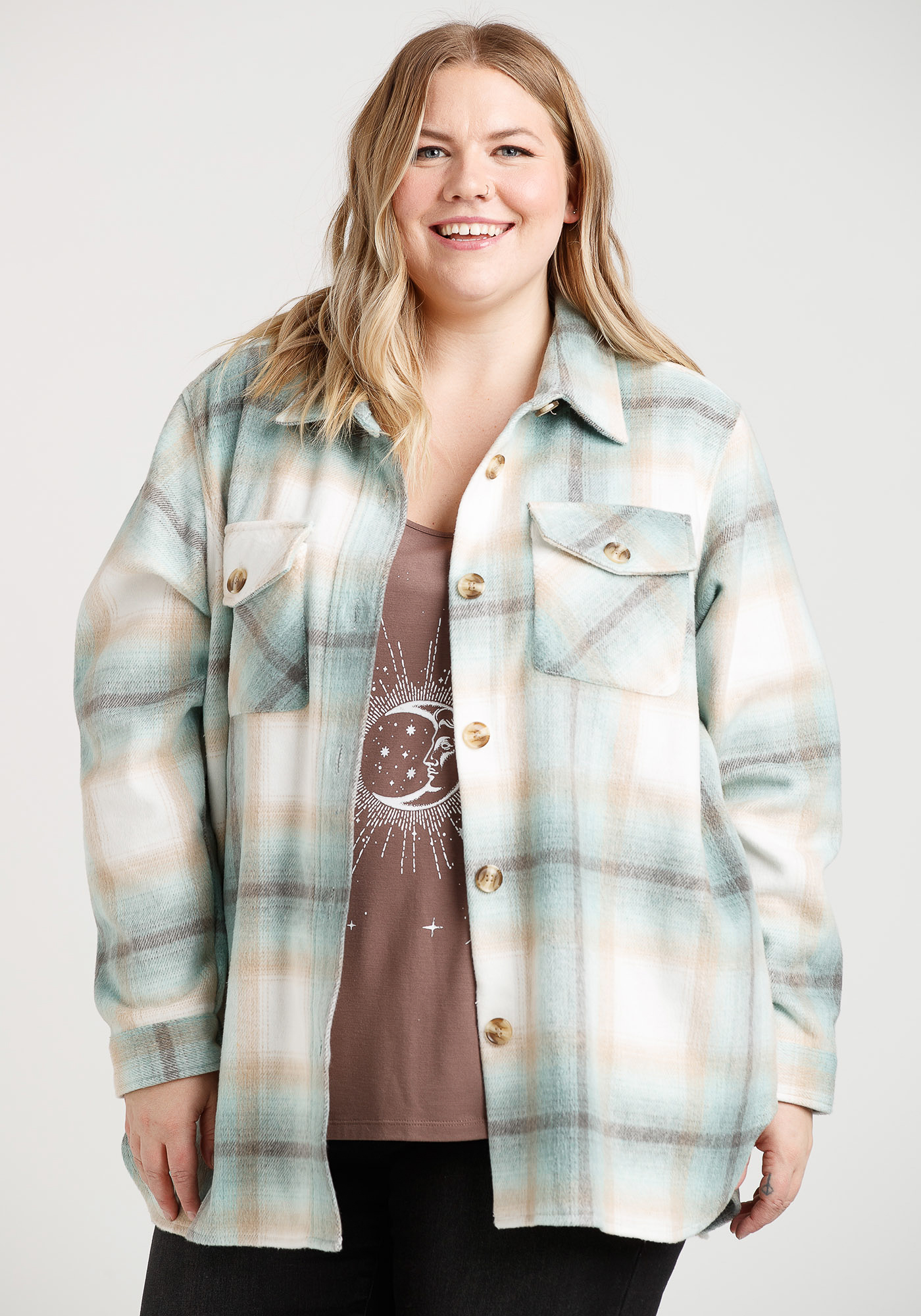 Women's Plaid Shacket