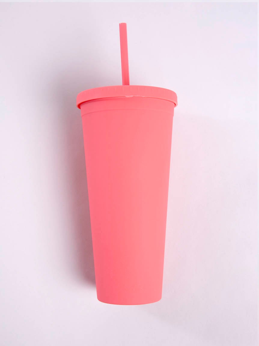 24oz Coated Beverage Tumbler