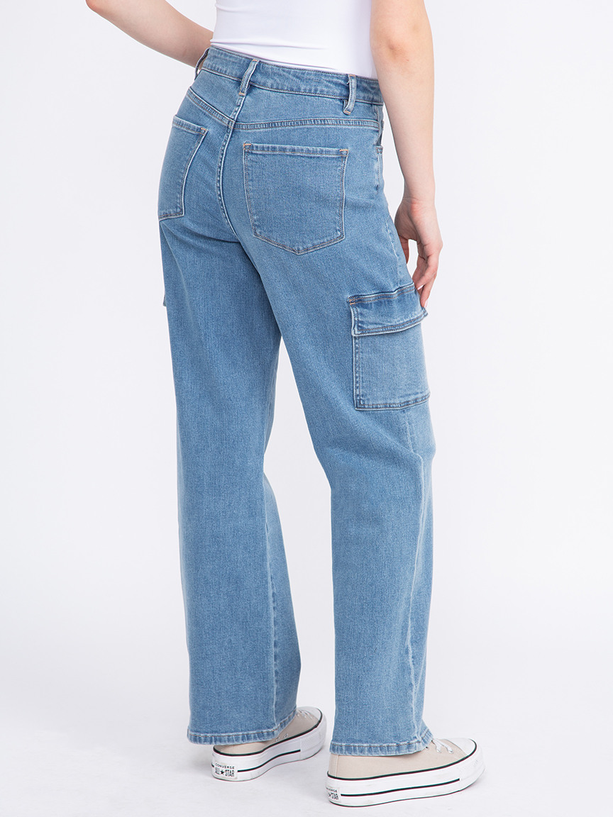 Women's High Rise 90's Loose Cargo Jeans