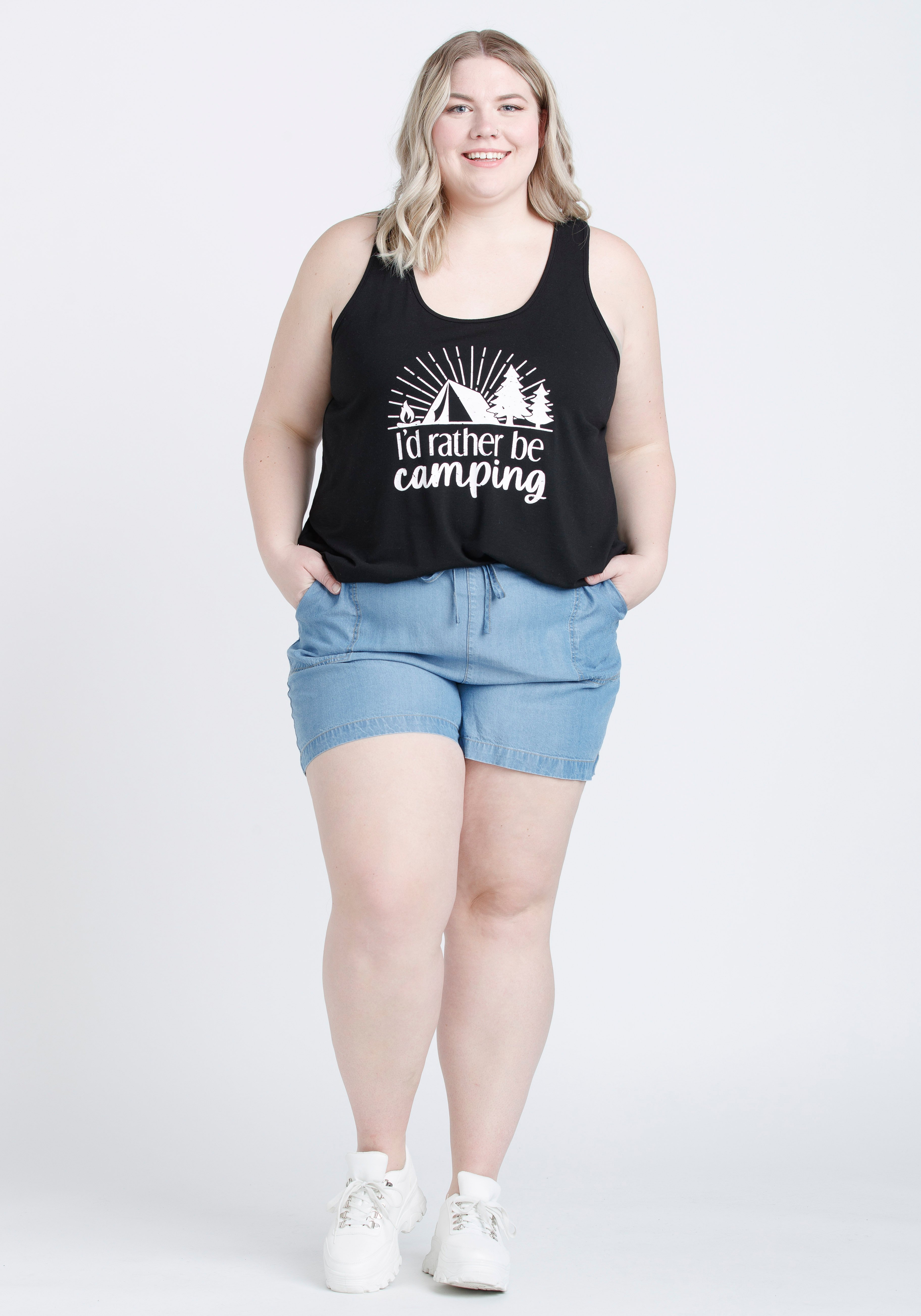 Women's Camping Keyhole Tank