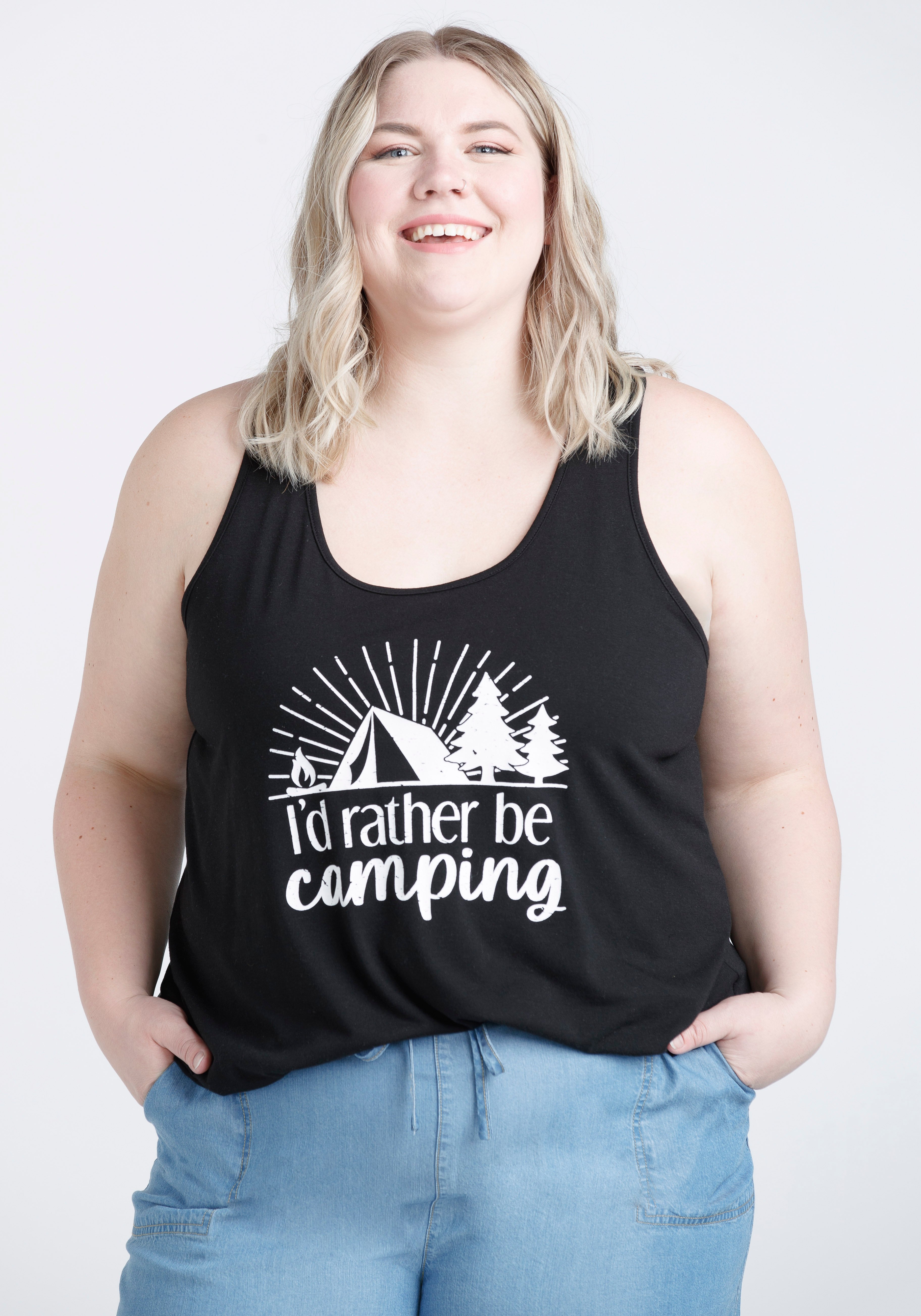 Women's Camping Keyhole Tank