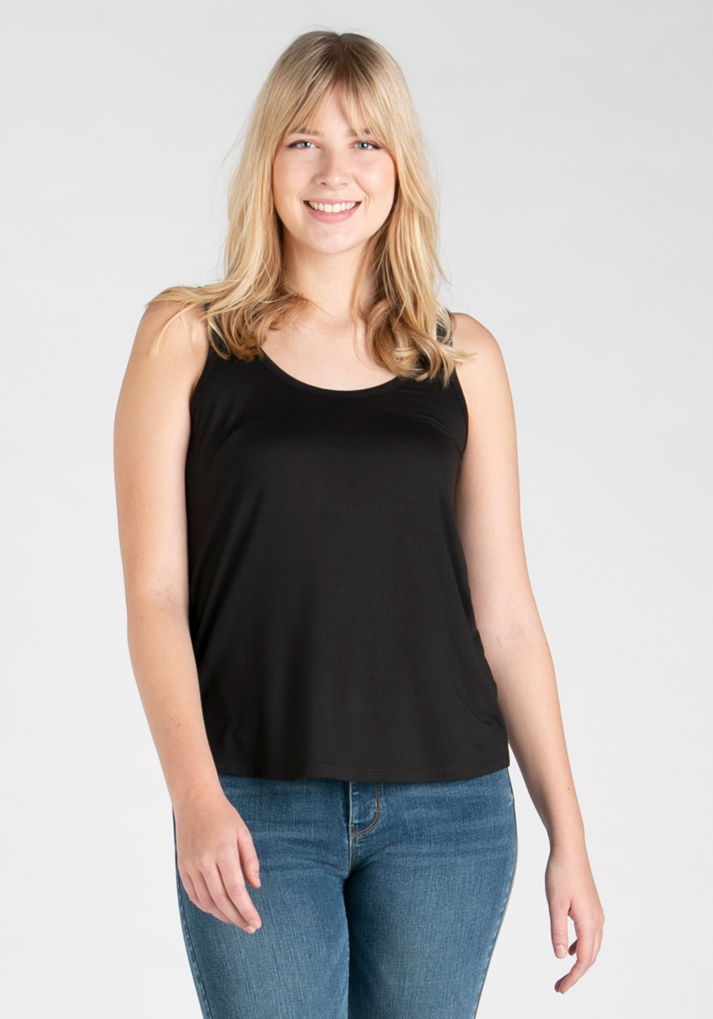 Women's Scoop Neck Loose Fit Tank