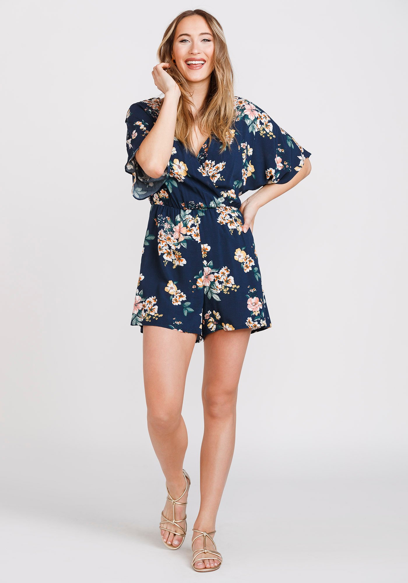 Women's Floral Romper