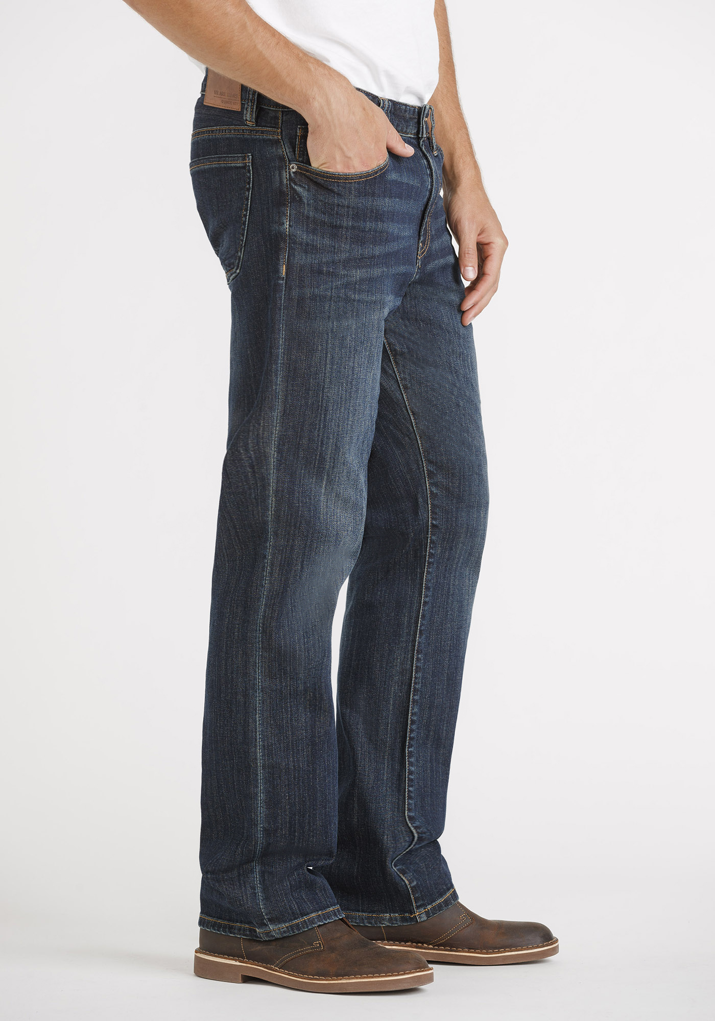 Men's Dark Classic Bootcut Jeans