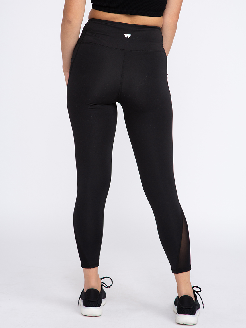 Women's Active Mesh Crop Legging