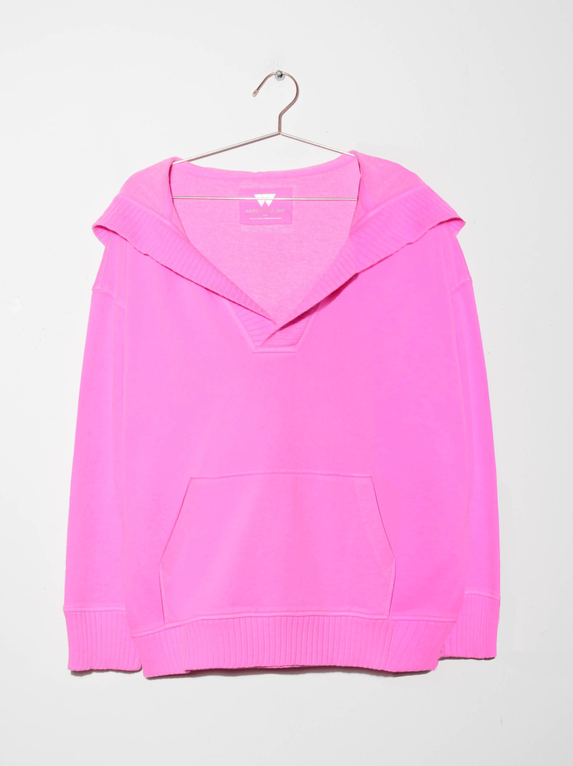 Women's V Neck Pop Hoodie