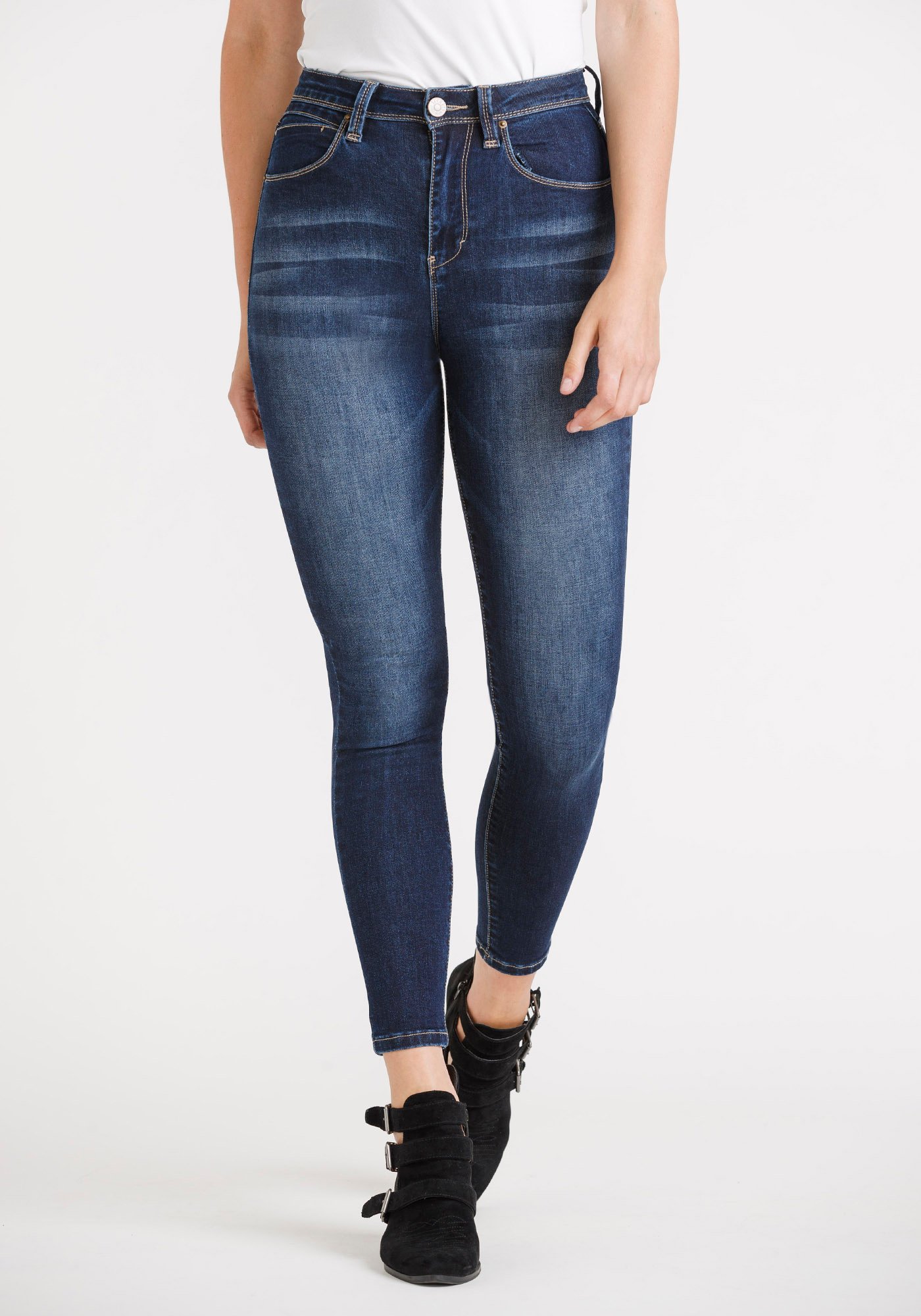 Women's High Rise Skinny Jeans