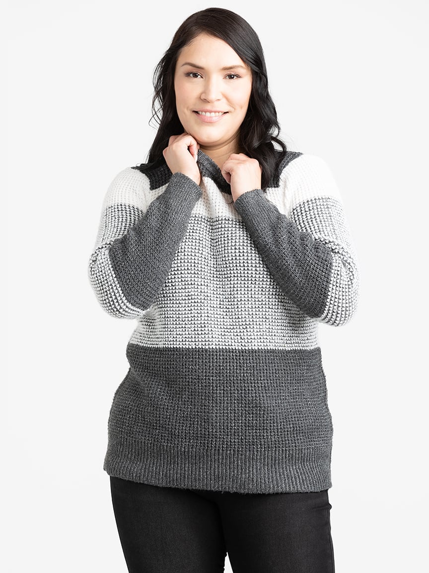 Women's Colour Block Sweater