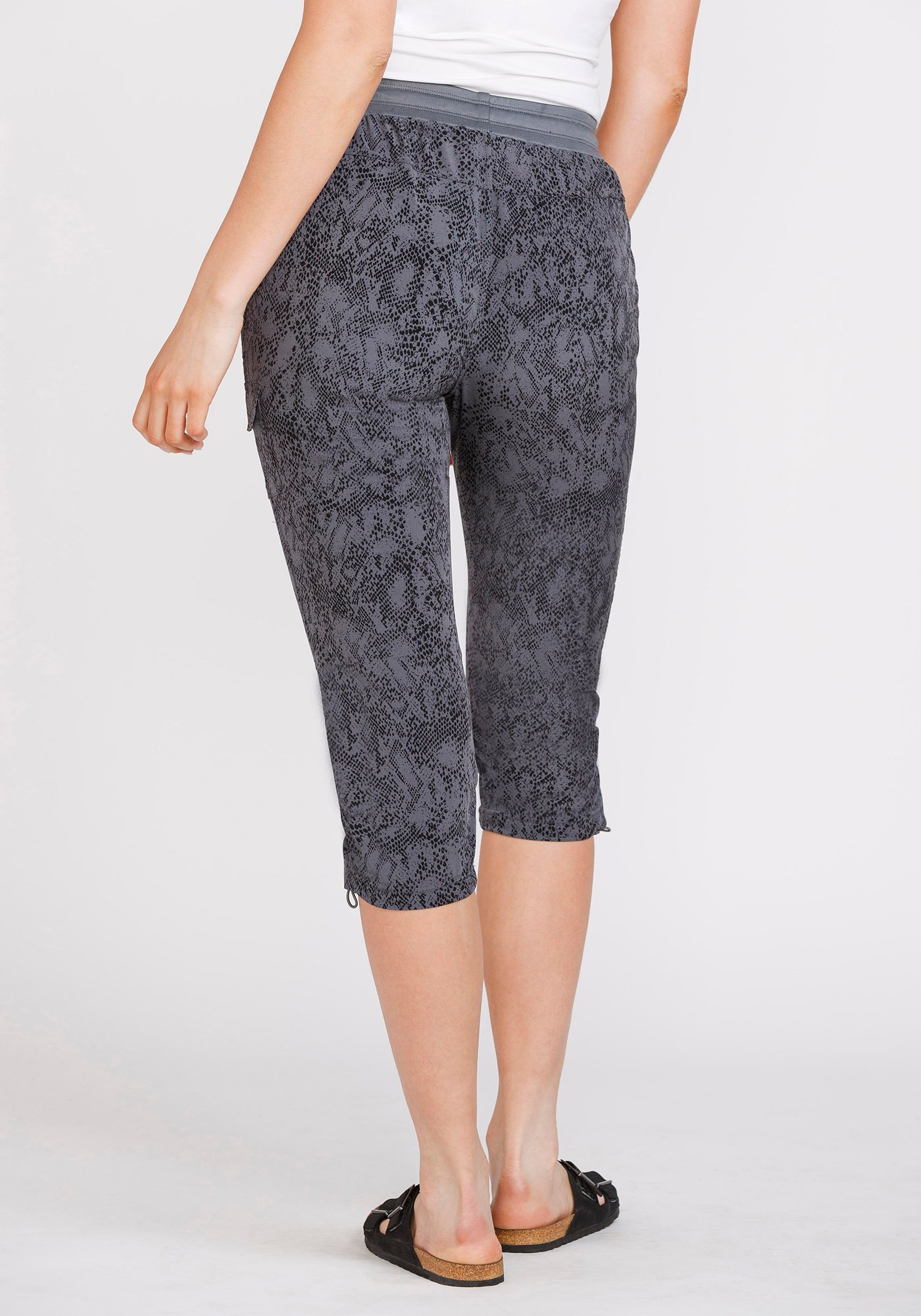 Women's Printed Capri