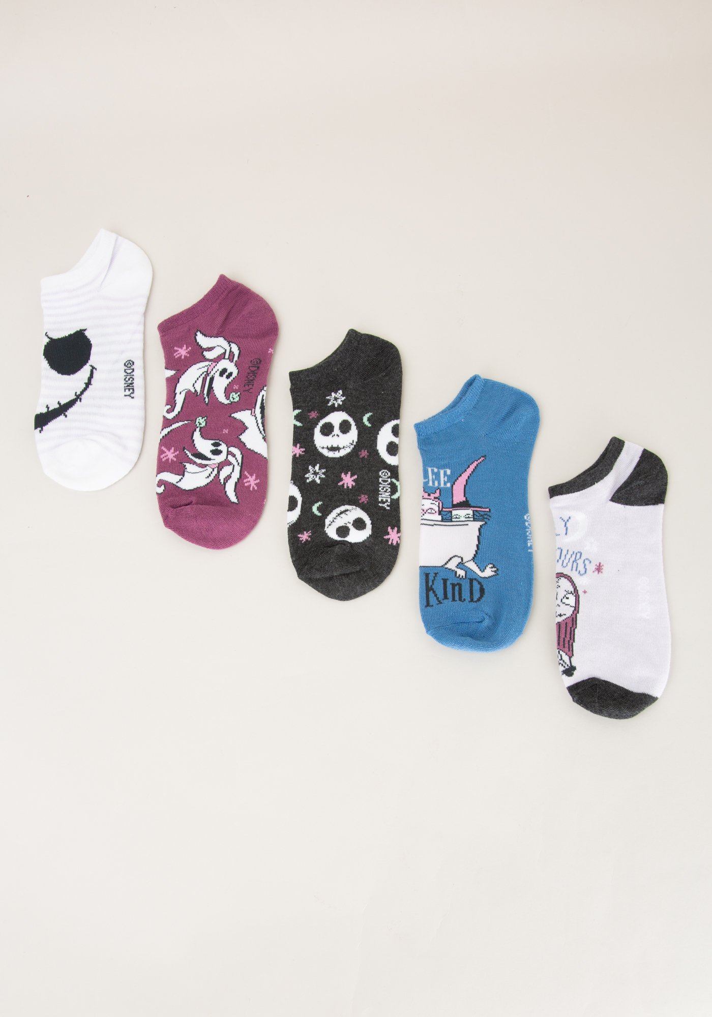 Women's 5 Pack Nightmare Before Christmas Socks