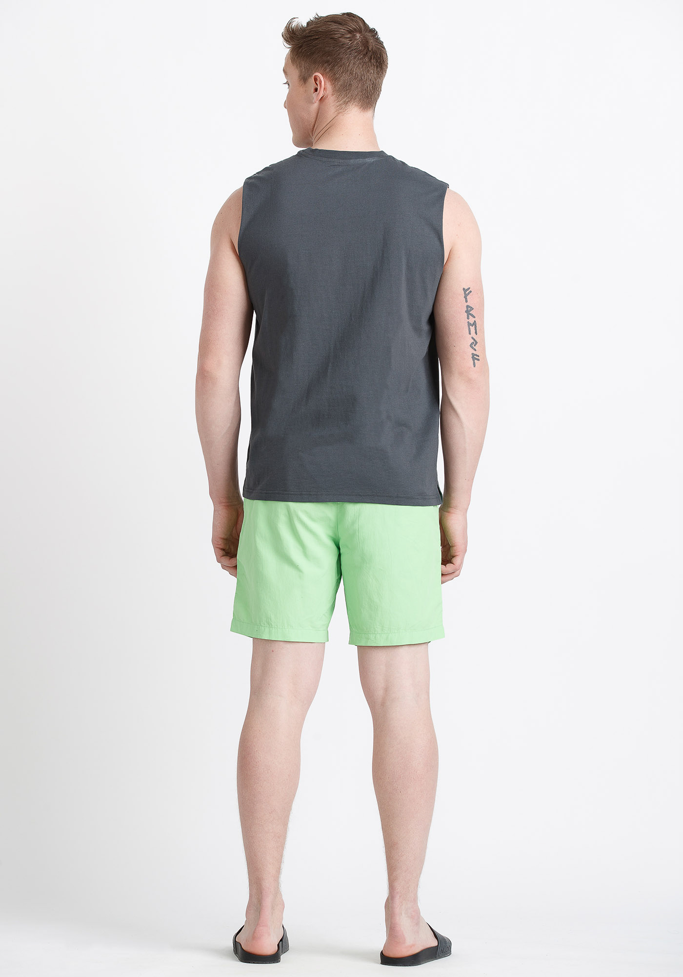 Men's Solid Sleeveless