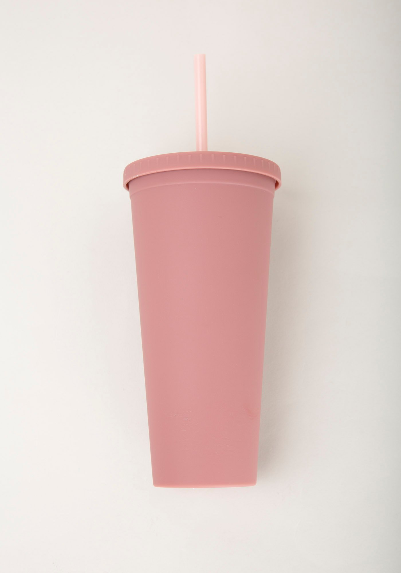 Mauve Rubber Coated Tumbler