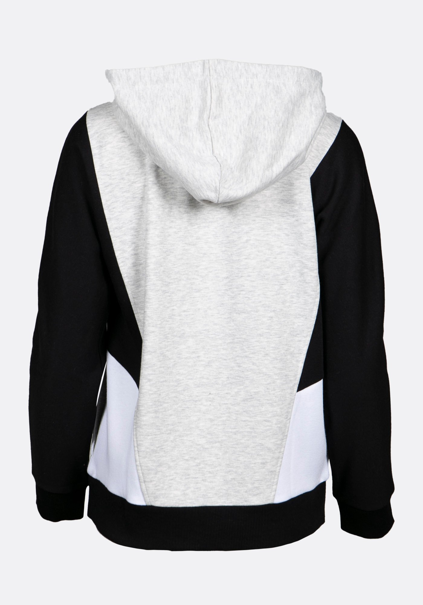 Women's Colour Block Zip Hoodie