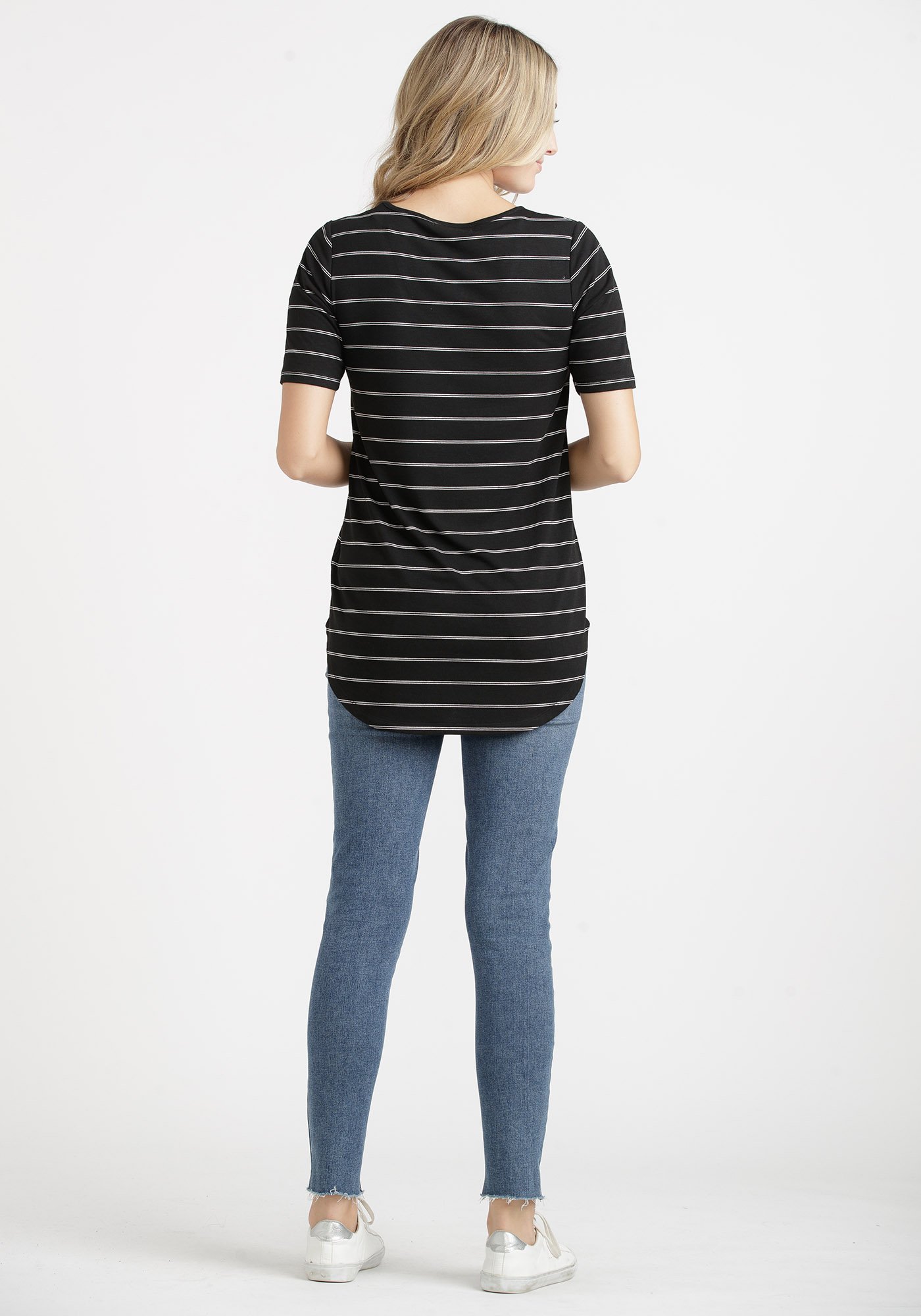 Women's Stripe Legging Tunic Tee