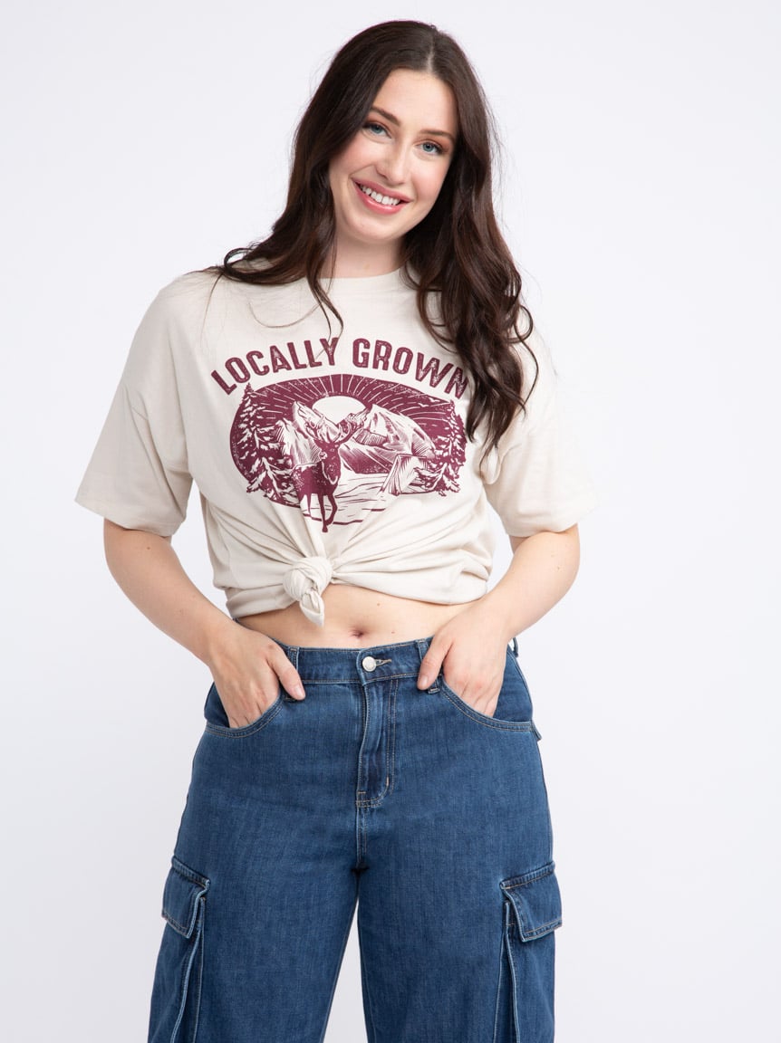 Women's Canadiana Oversized Tee