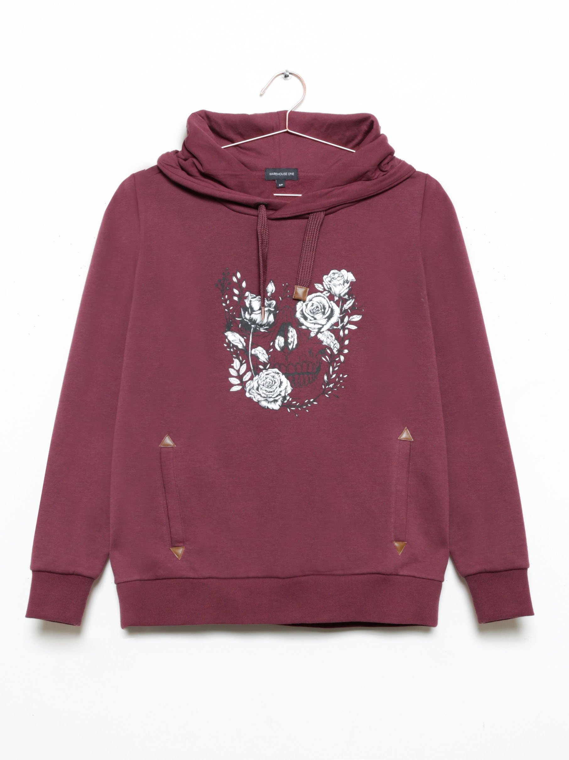 Women's Skull Popover Hoodie