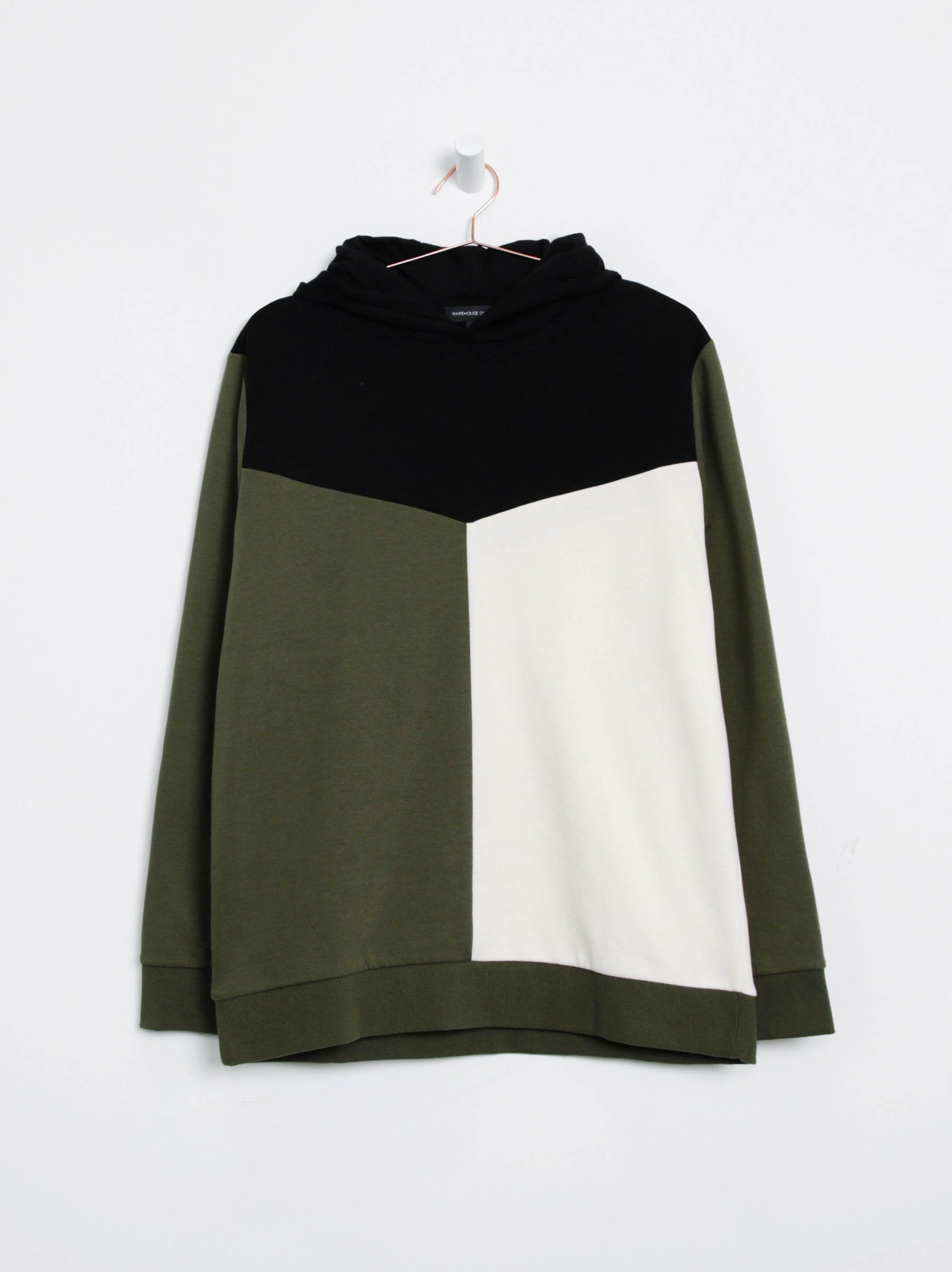 Men's Colour Block Hoodie