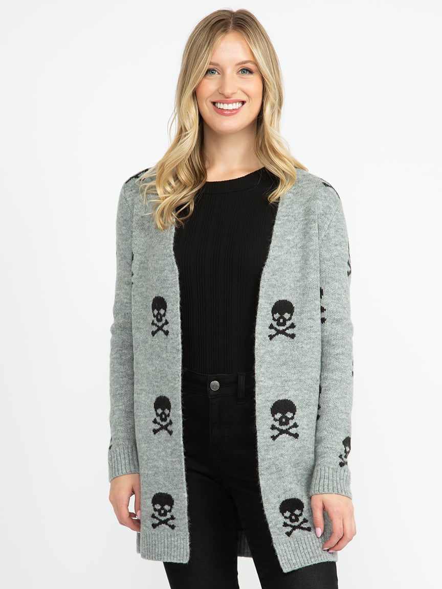 Women's Skull Cardigan