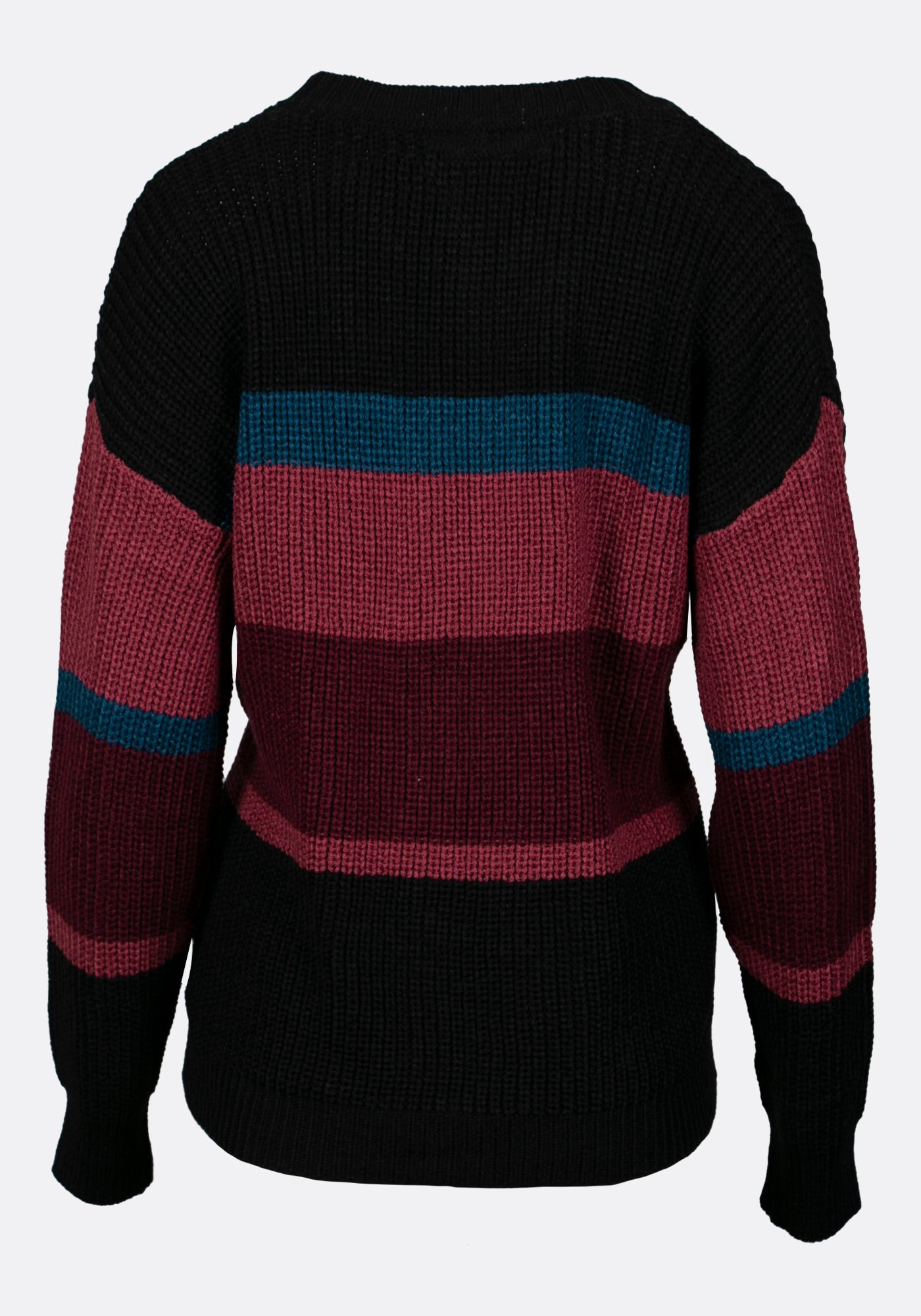 Women's Stripe Crew Neck Sweater