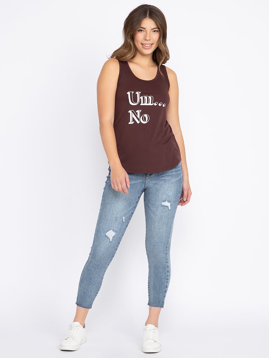 Women's Um No Scoop Neck Tank