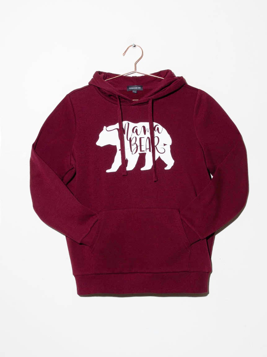 Women's Mama Bear Popover Hoodie