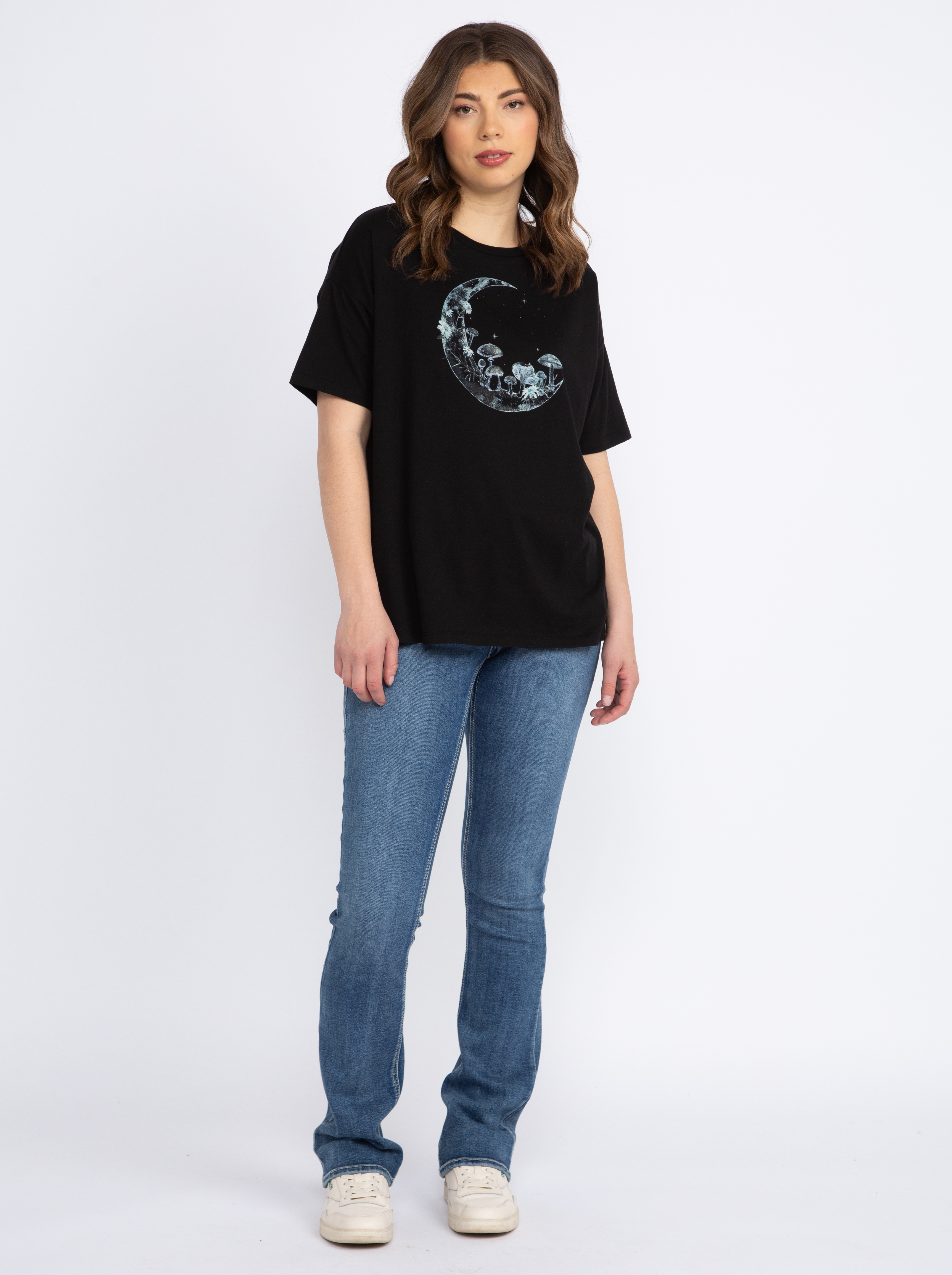 Women's Moon Oversized Tee