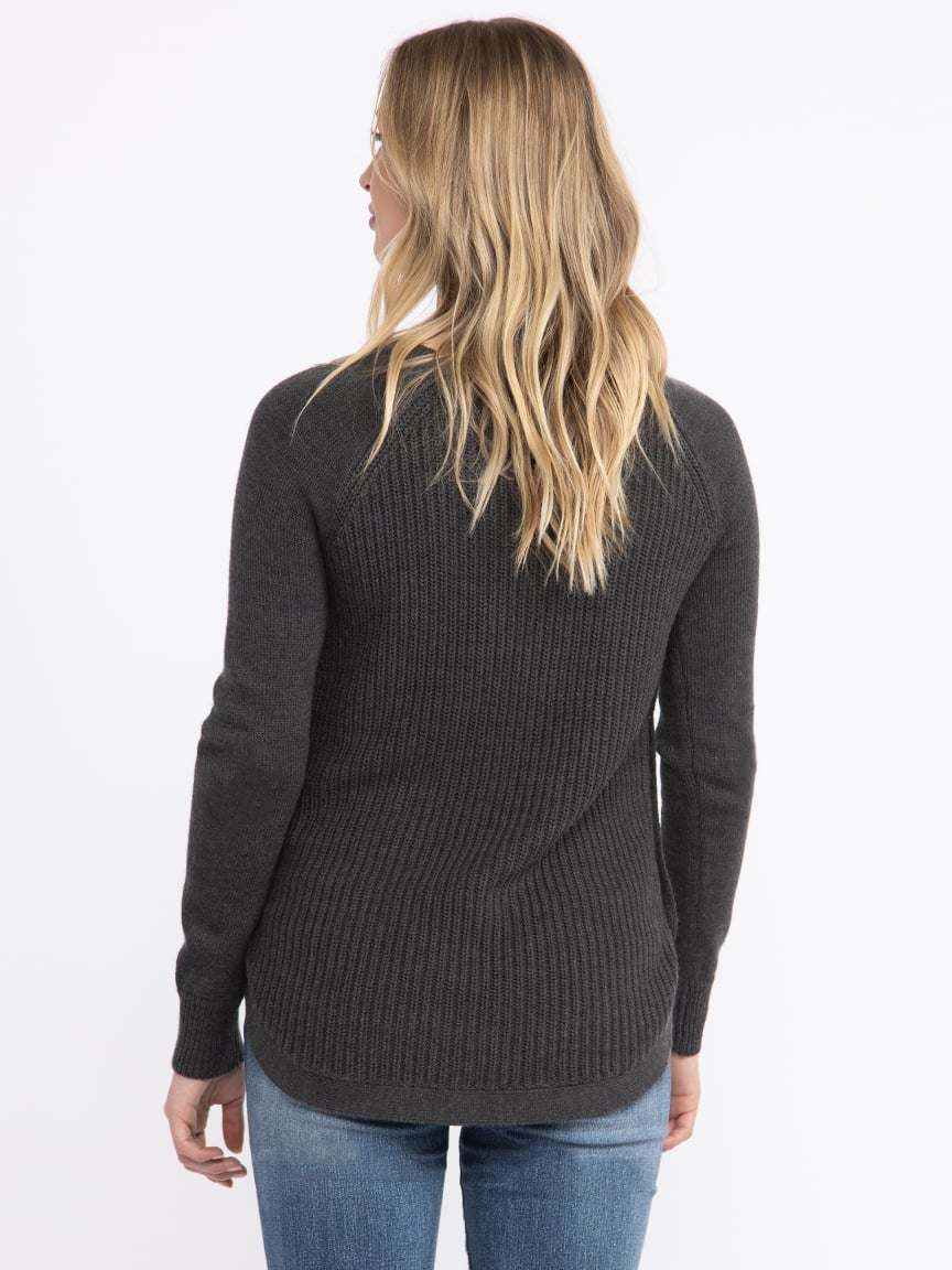 Women's Side Button Sweater