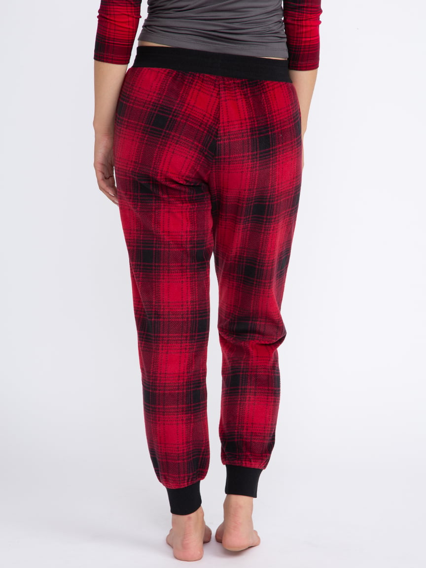 Women's Plaid Sleep Jogger